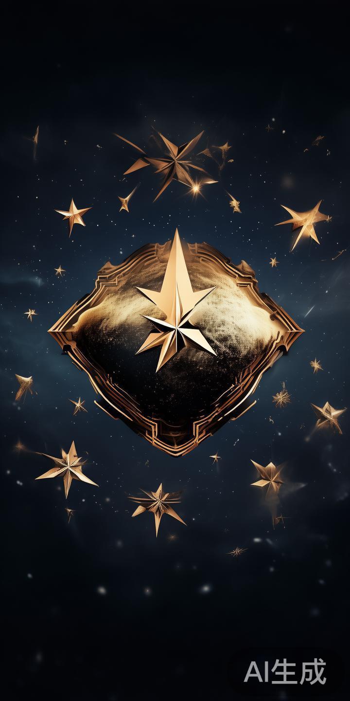 星星与天空元素融合的体育品牌Logo设计解析与创意启示 